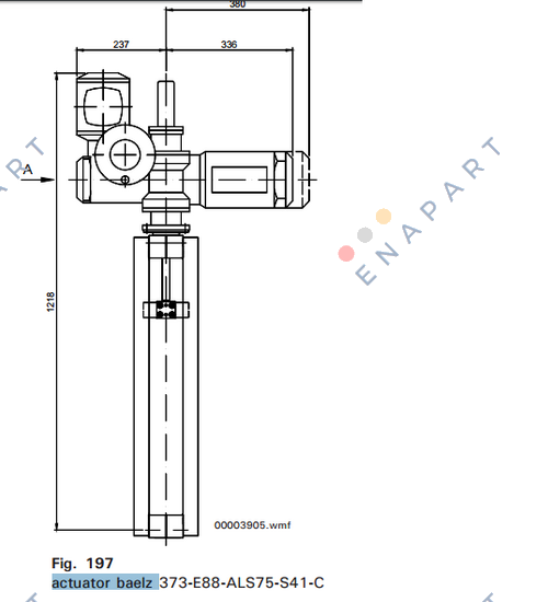 375-E41-151 ACTUATOR