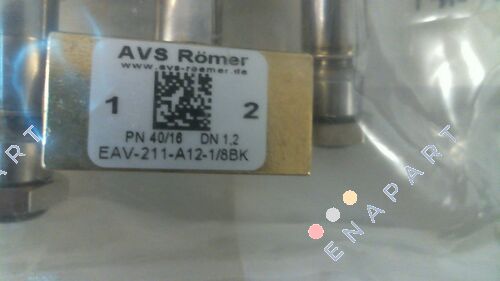 EAV-211-A12-1/8BK-00 Partea 2/supapă solenoidală cu 2 căi