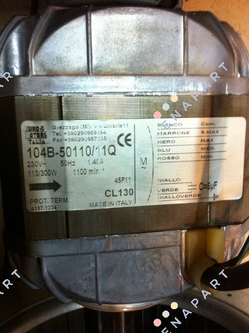 104B-50110/11Q old code, new code  104B-50110/1Q Motor