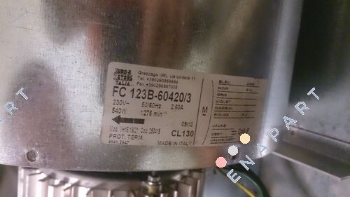 FC 123B-60420/3 OEM Motor ventilator