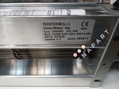 TG360 230V 50HZ+CAVO L=400MM VENTILATOR