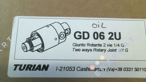 GD 06 2U Alimentare rotativă cu două canale DN6