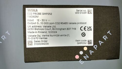 GMP252 11A0A0N1 Pg/Dispozitiv de măsurare-dispozitiv de măsurare CO2 1-2