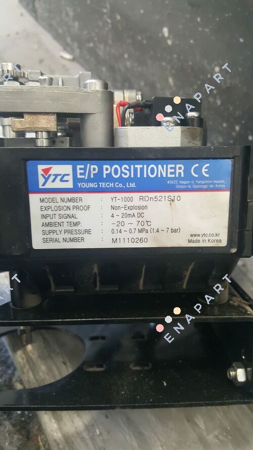 YT-1000RDN521S10 Pozitioner electro-pneumatic